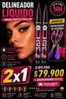 2X1 Delineador Liquido + OBSEQUIO GRATIS